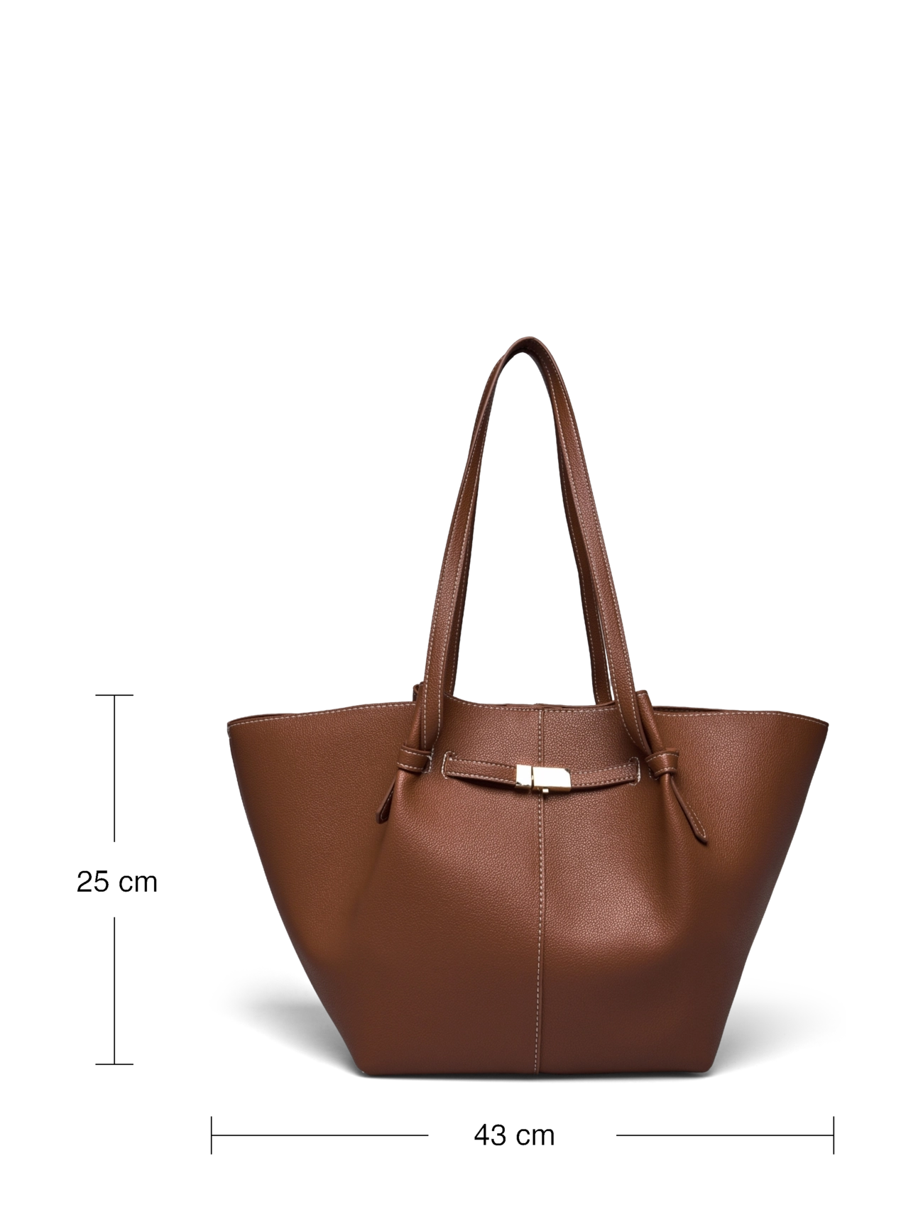 Lindex - Bag Tote Elsie - accessoires - cognac - 4