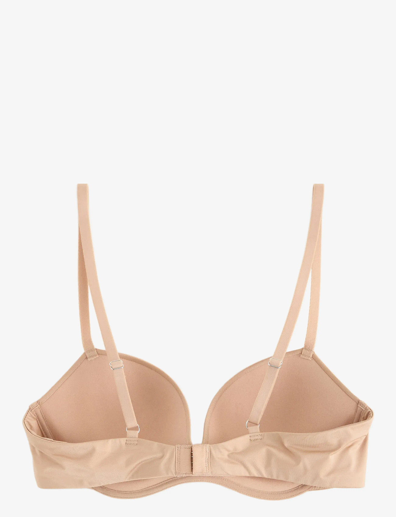 Lindex - Bra Wirefree Push Shiny Micro - die niedrigsten preise - beige - 1