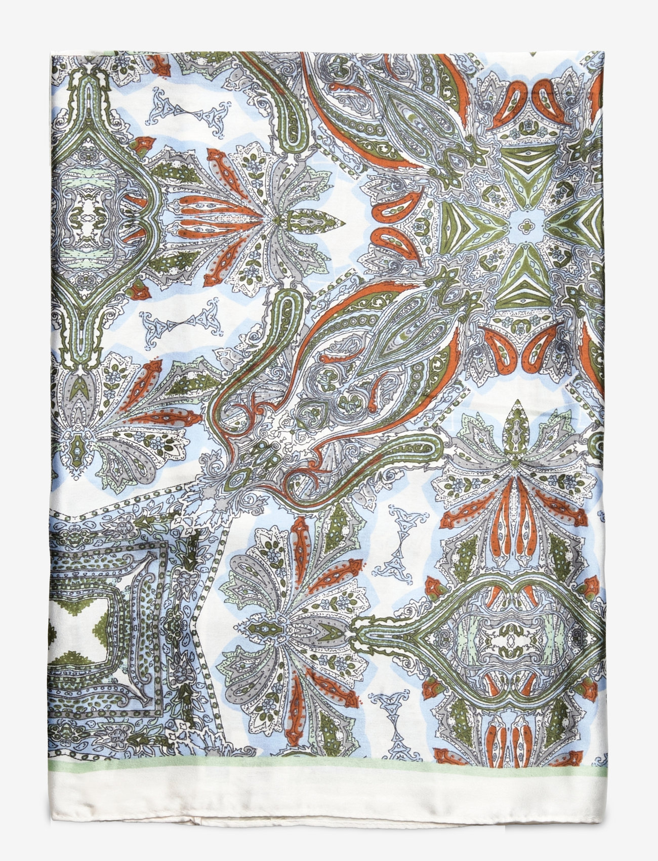 Lindex - Scarf Paisley Stina - modetrender - light blue - 1