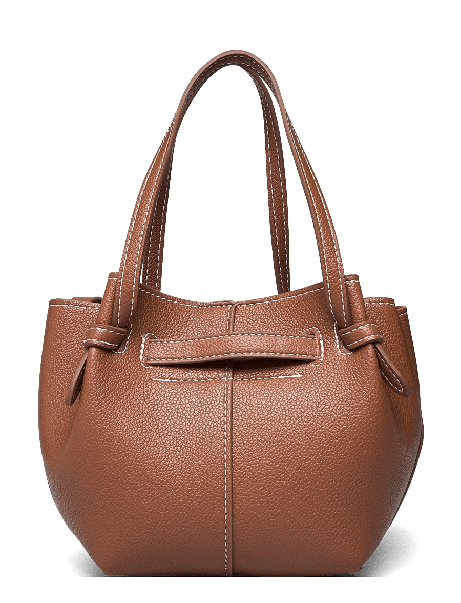 Lindex - Bag mini Tote Elsie - shopper - cognac - 2