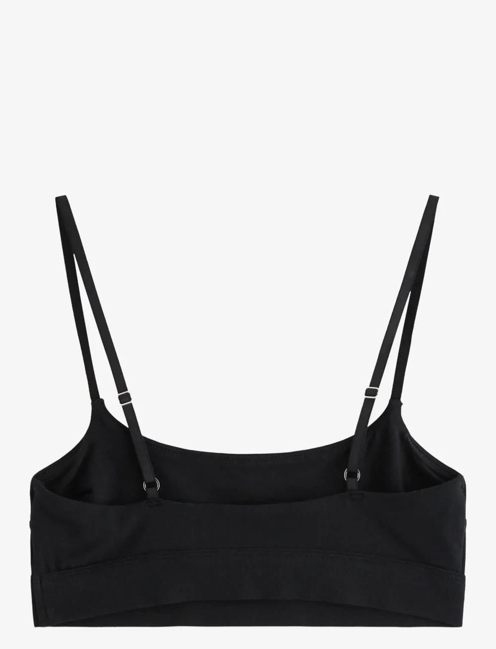 Lindex - Bra Soft top Carin cotton - bh'er uden bøjle - black - 1