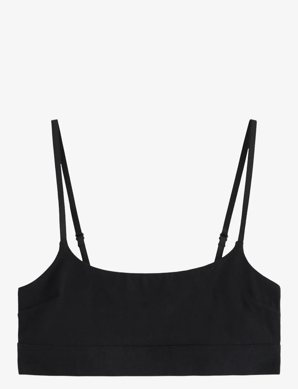 Lindex - Bra Soft top Carin cotton - bh'er uden bøjle - black - 0