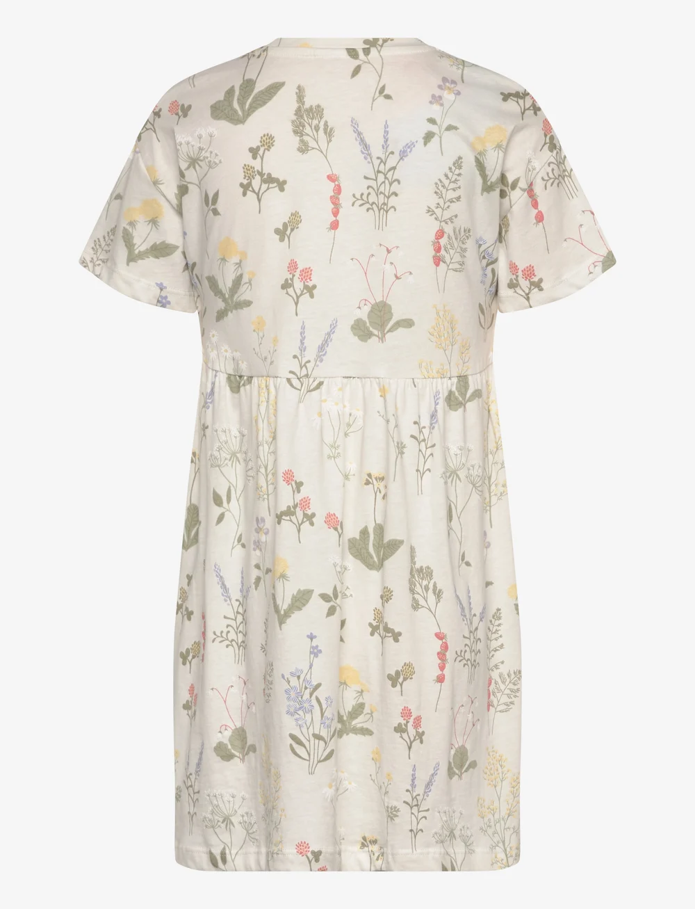 Lindex - Dress ss AOP meadow - lühikeste varrukatega vabaaja kleidid - light dusty white - 2