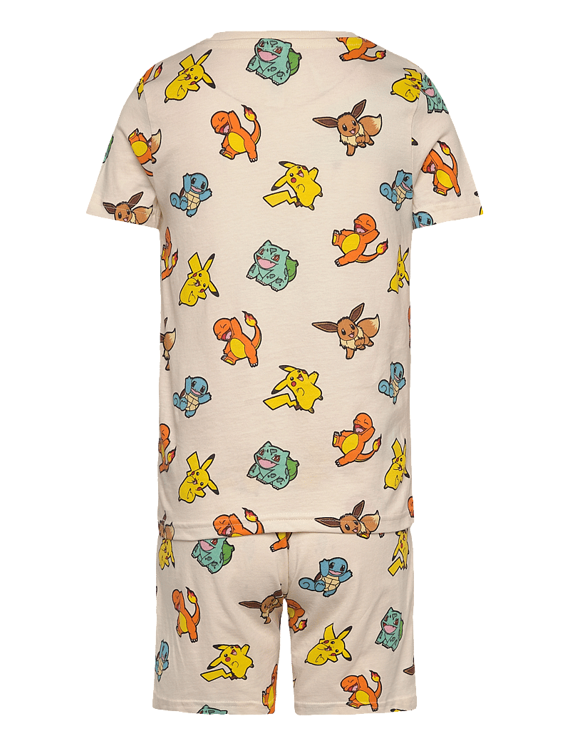 Lindex - Pyjama tee shorts Pokemon - zestawy - white - 1