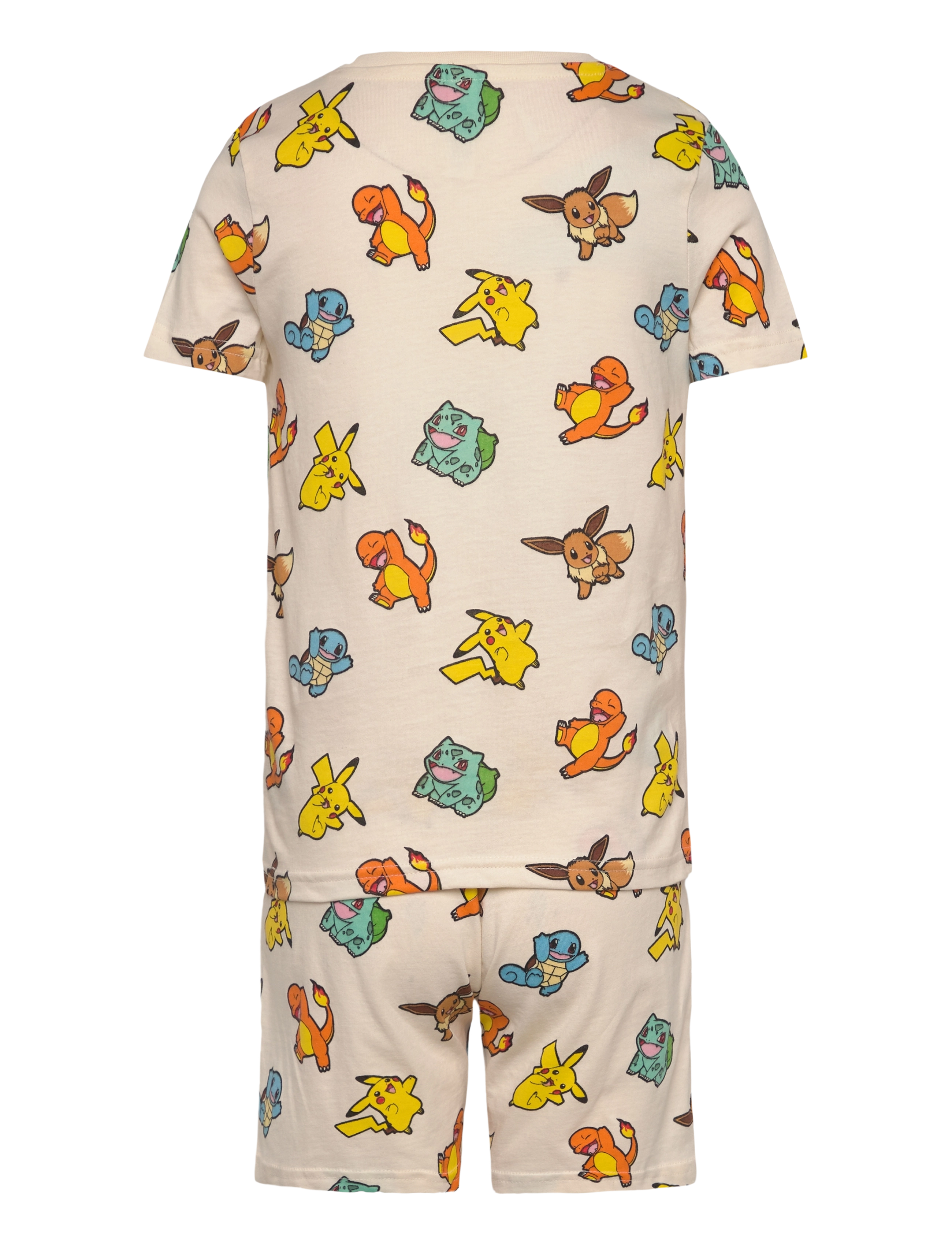 Lindex - Pyjama tee shorts Pokemon - white - 1