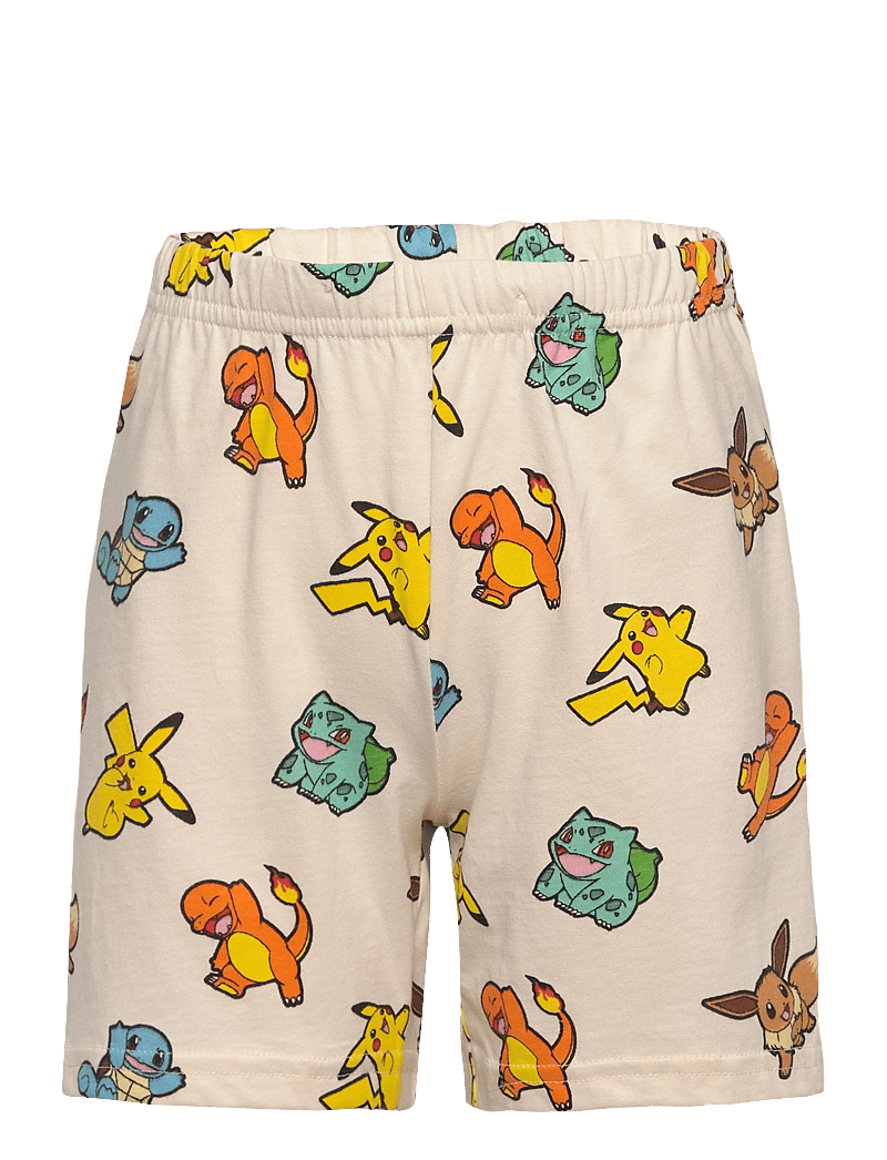 Lindex - Pyjama tee shorts Pokemon - zestawy - white - 2