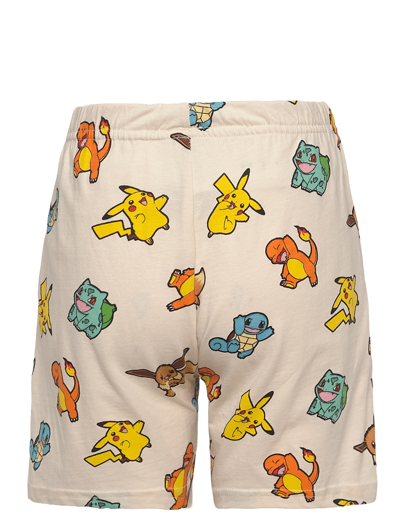 Lindex - Pyjama tee shorts Pokemon - zestawy - white - 3