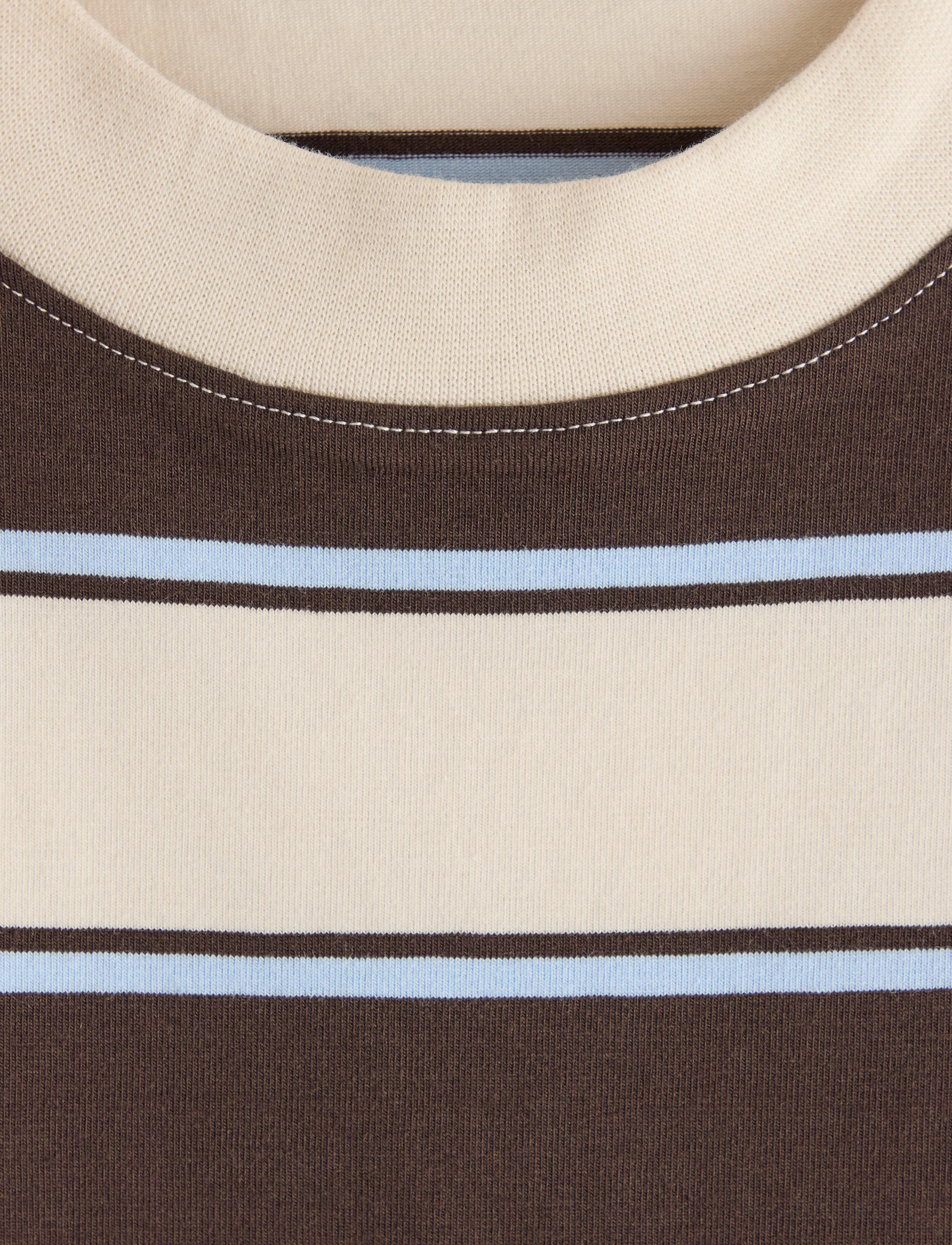 Lindex - T-shirt - t-shirts - dark brown - 5