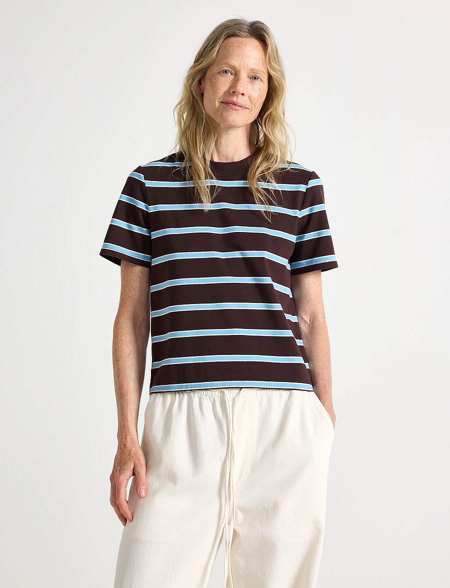 Lindex - T-shirt - marškinėliai - light blue - 0