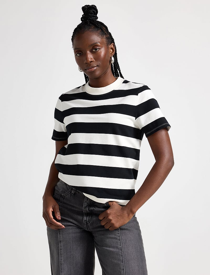 Lindex - T-shirt - t-shirts - light white - 0