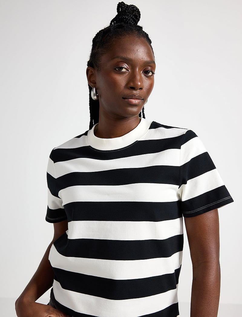 Lindex - T-shirt - t-shirts - light white - 4