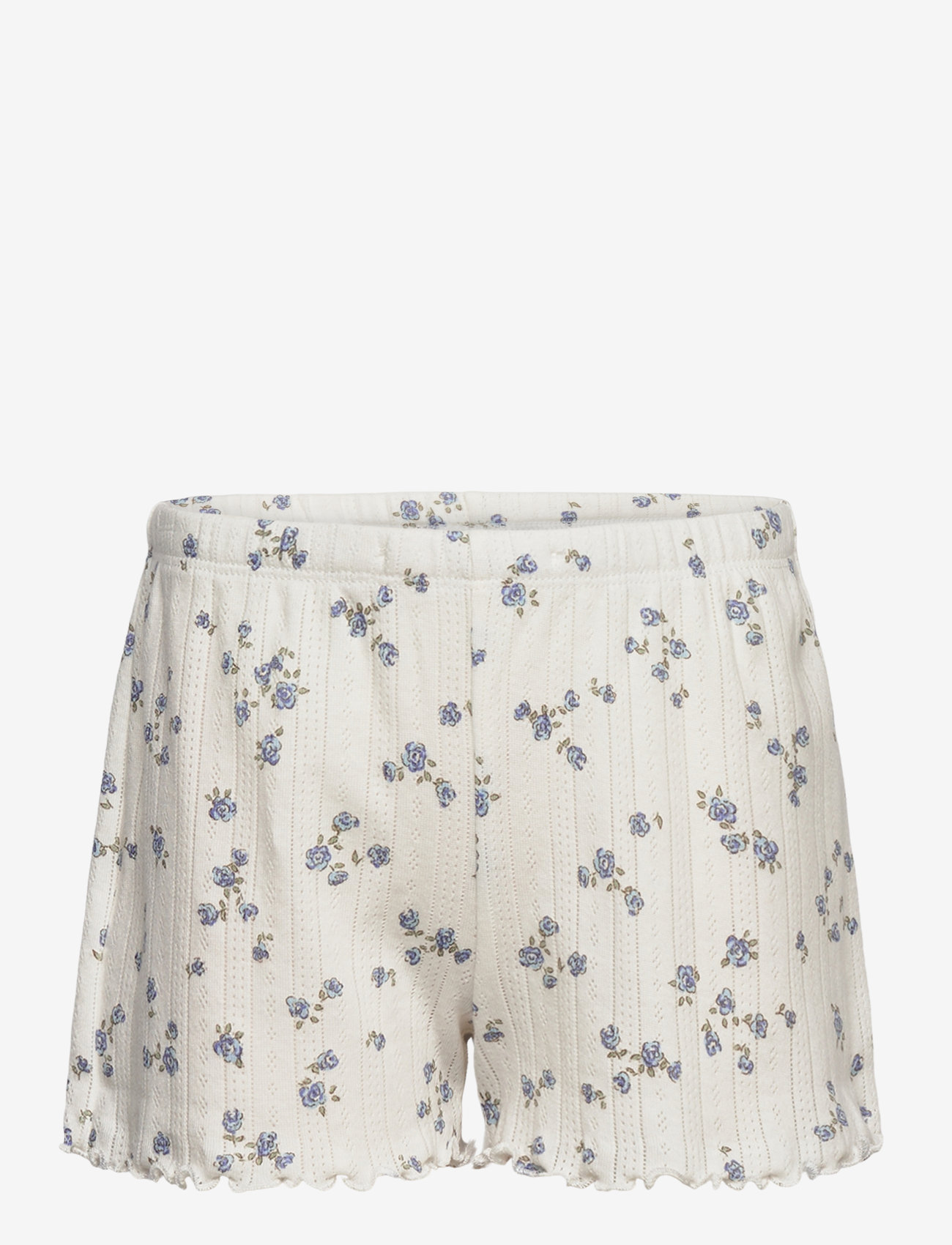 Lindex - Pajama Pointelle SS - pyjamasset - light dusty white - 2