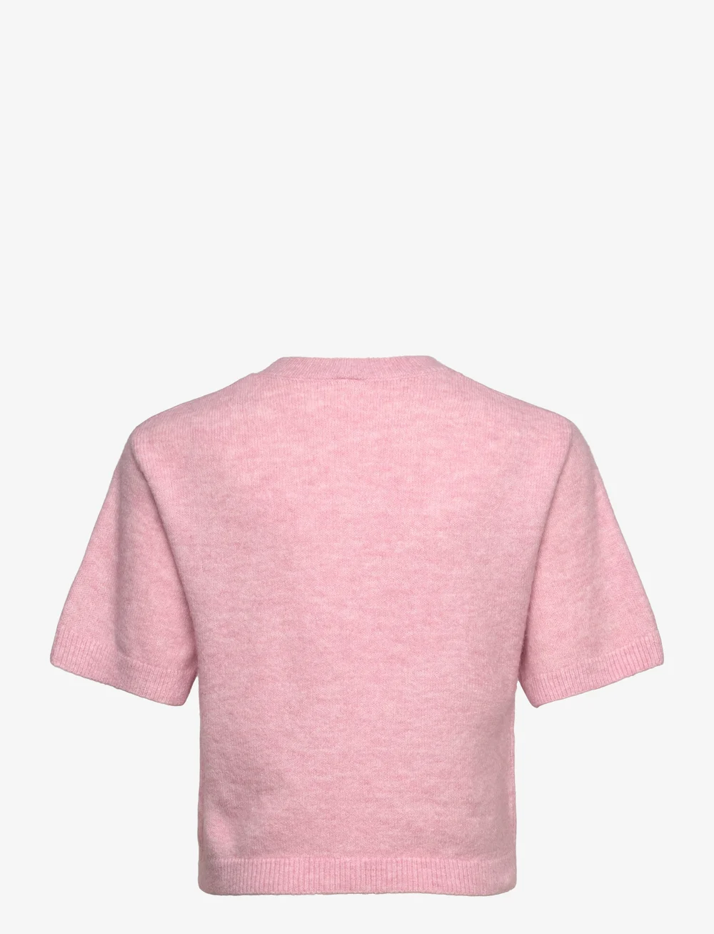 Lindex - Sweater knitted short sleeve - pullover - light dusty pink - 2