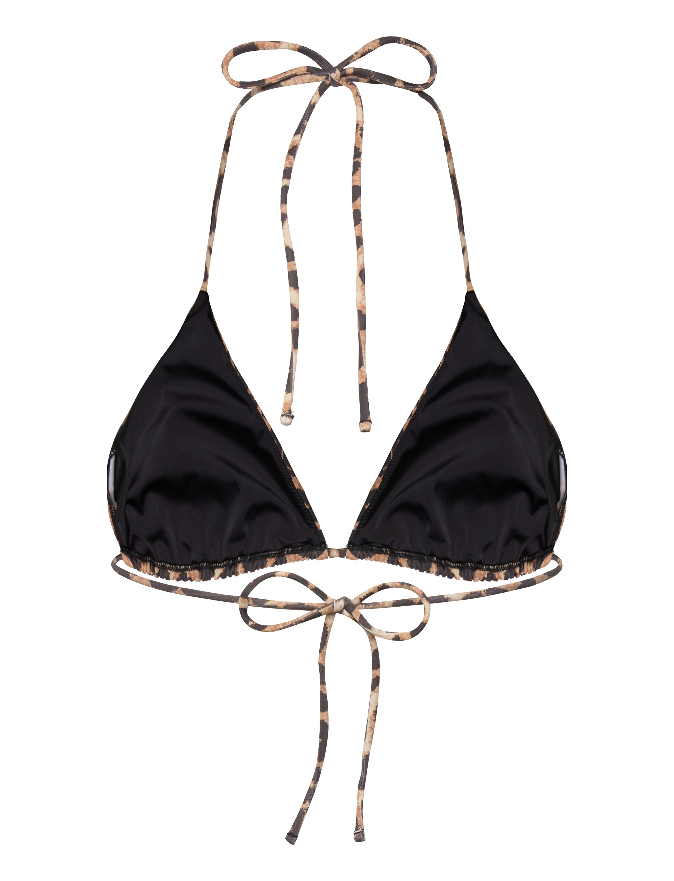 Lindex - Triangle bikini bra - triangle bikinis - dusty beige - 2