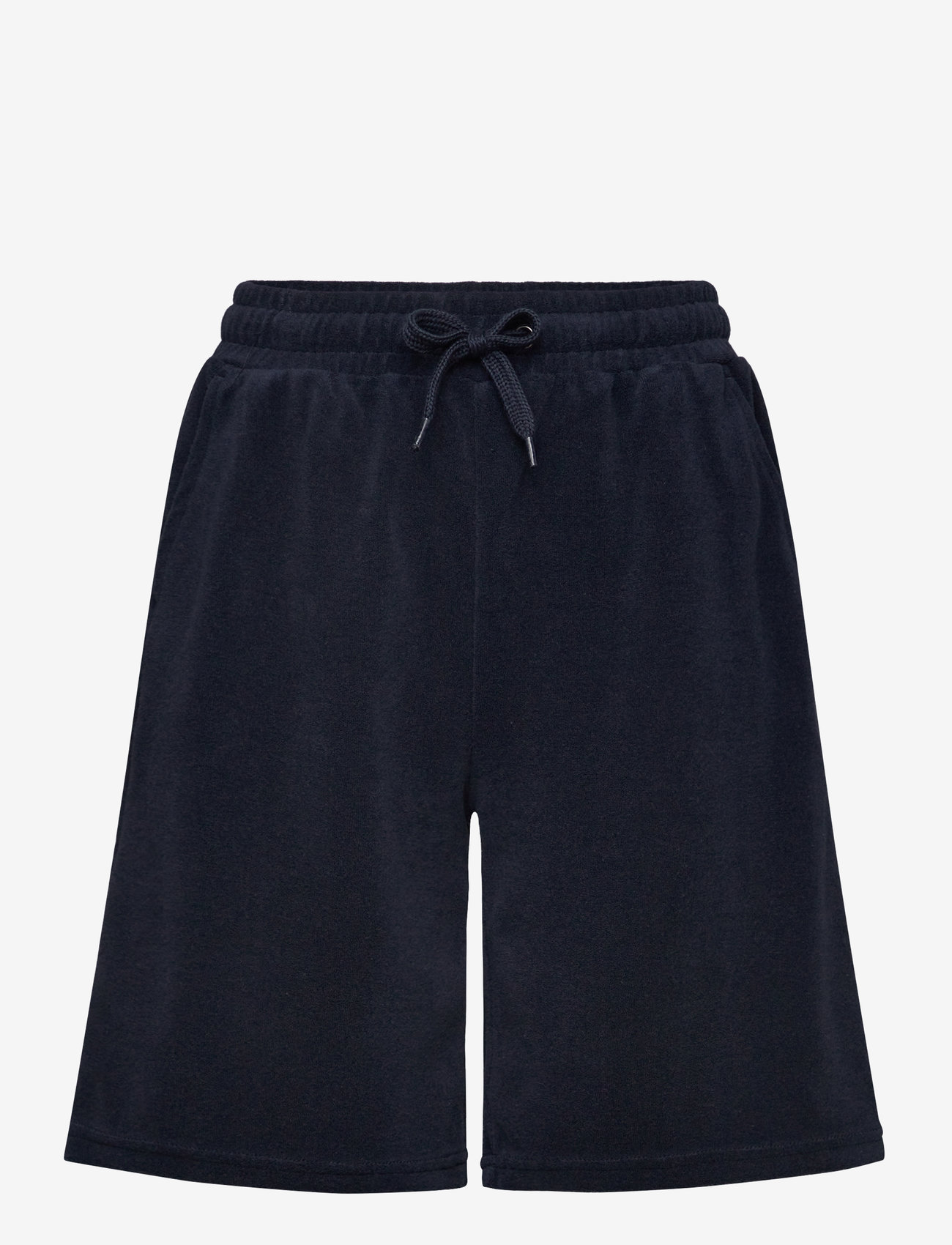 Lindex - Shorts solid terry - sweatshorts - dark navy - 0