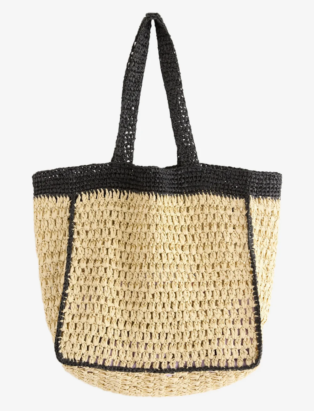 Lindex - Bag Straw Louisa - shoppingväskor - light beige - 0