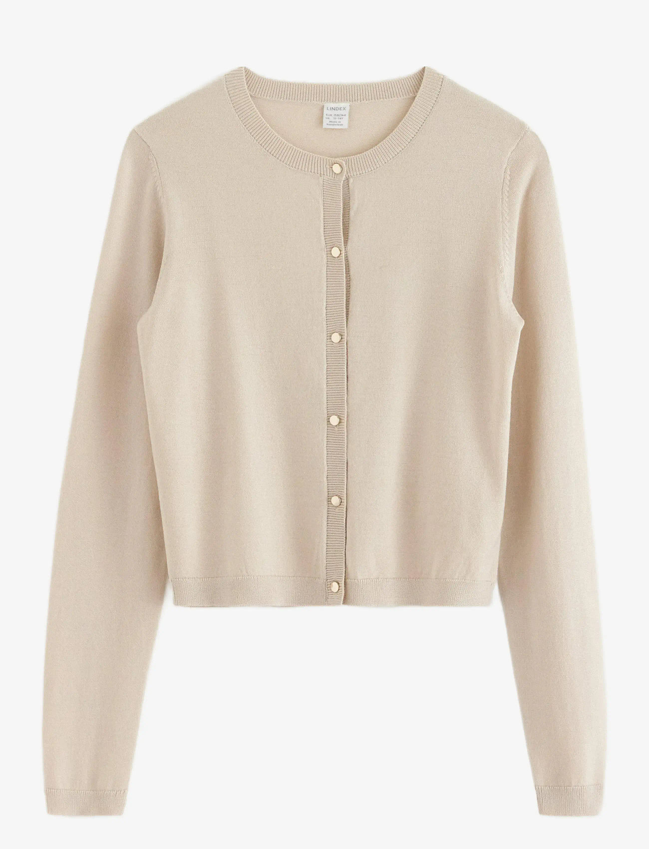 Lindex - Cardigan basic - herbstliche kleidung - light beige - 0