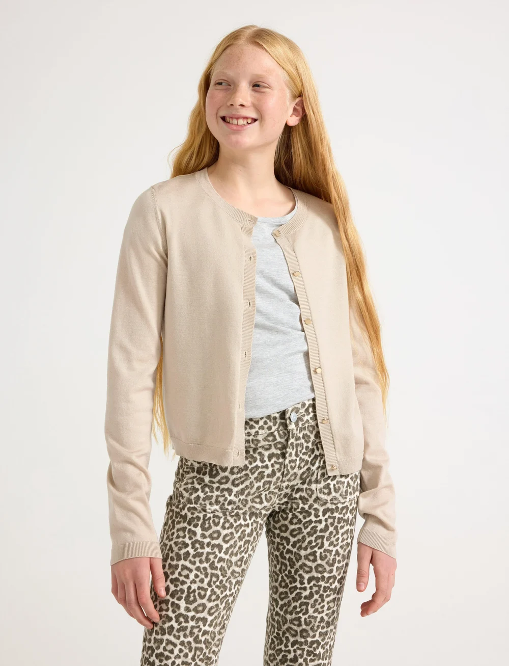 Lindex - Cardigan basic - kardiganid - light beige - 0