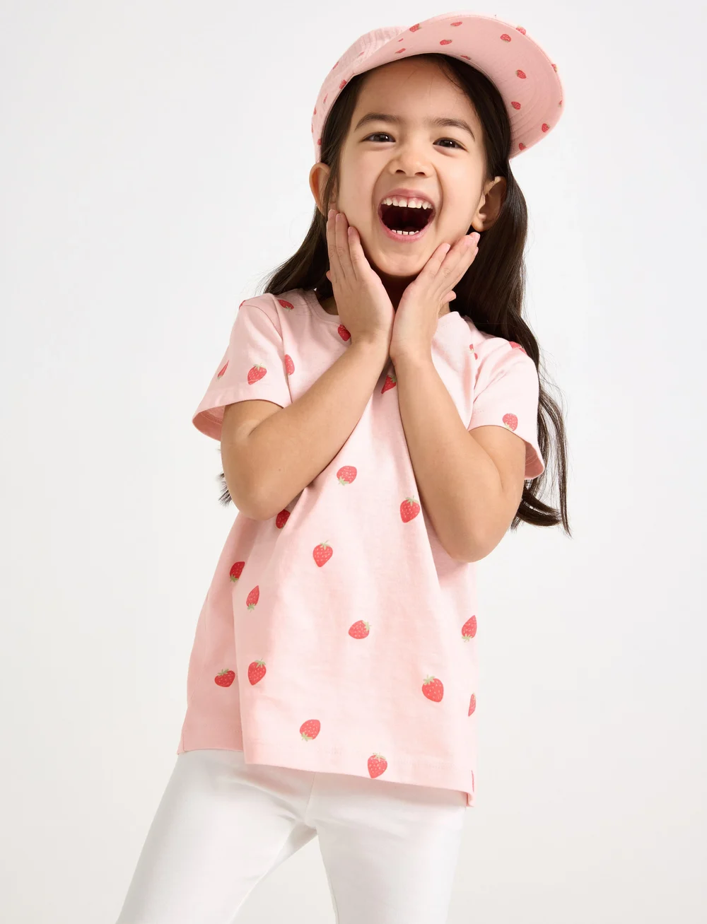 Lindex - T shirt ss 2 pack - kurzärmelige - light dusty pink - 0