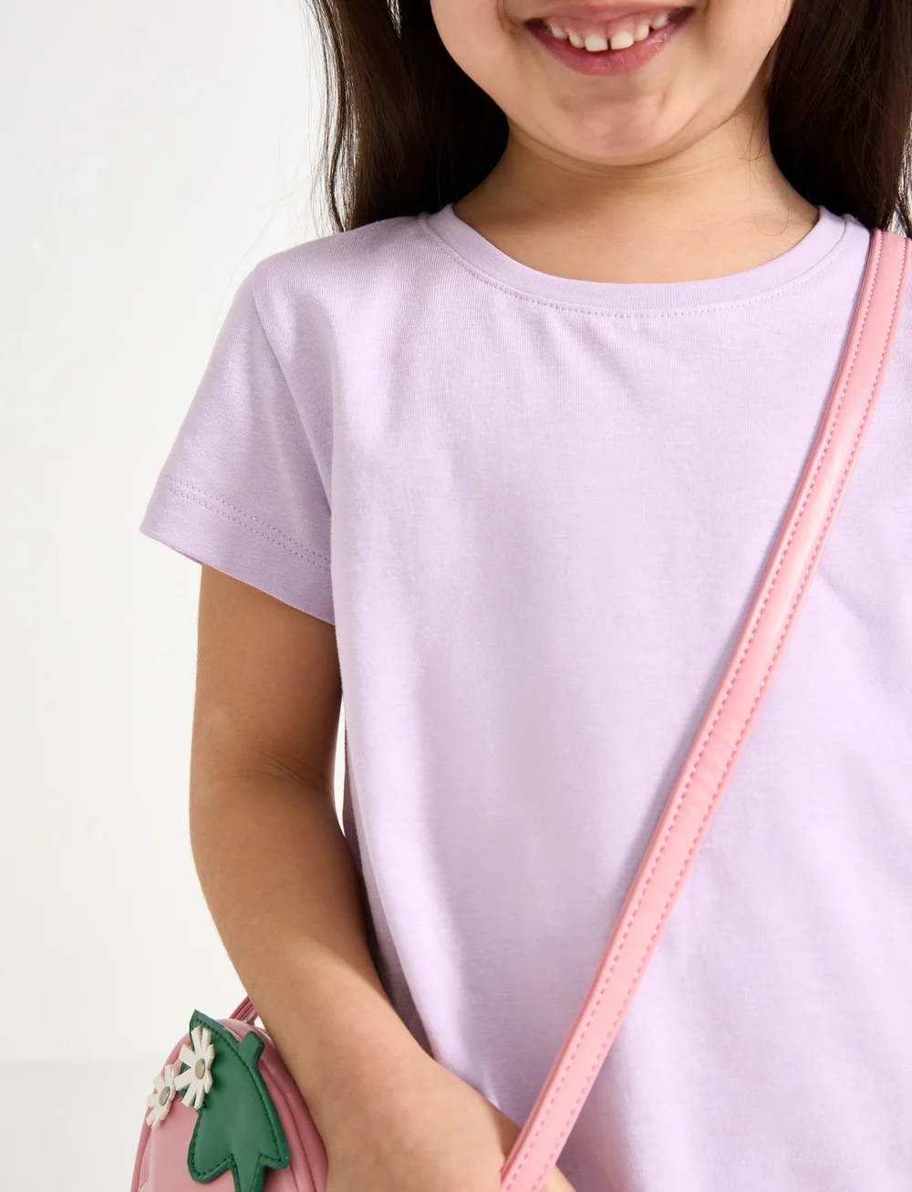 Lindex - T shirt ss 2 pack - kurzärmelige - light dusty pink - 3