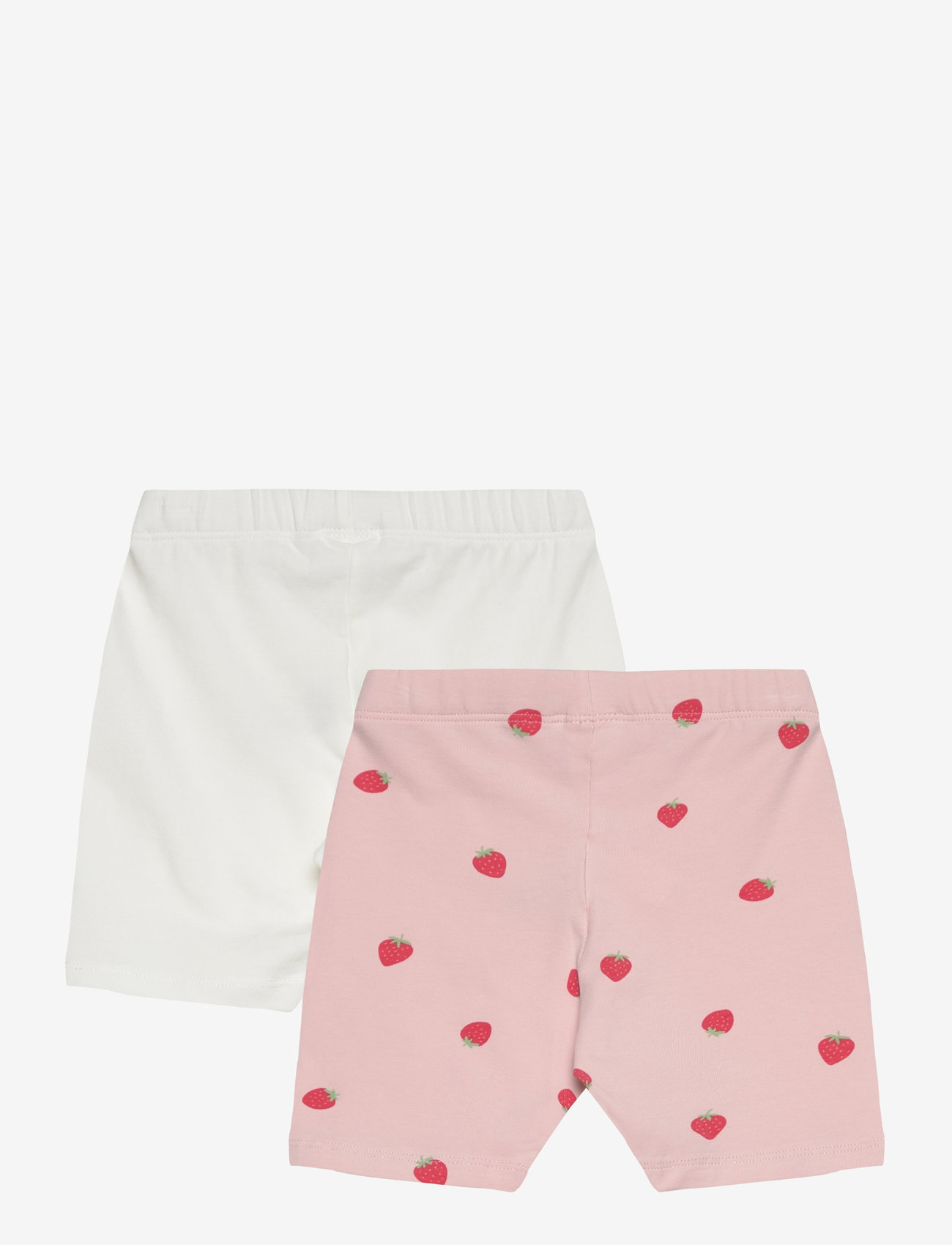 Lindex - Biker pants 2 pack - cykelbyxor - light dusty pink - 1