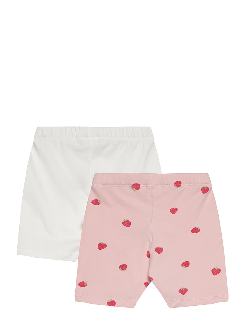 Lindex - Biker pants 2 pack - cykelbyxor - light dusty pink - 1