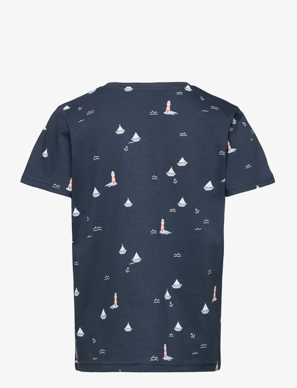 Lindex - Top SS mini boat - kurzärmelige - dark blue - 1