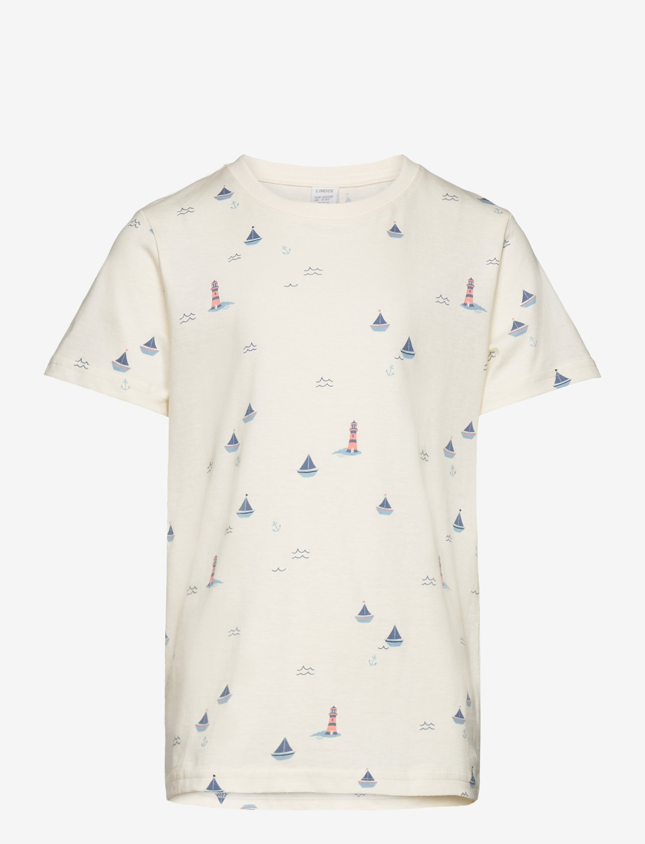 Lindex - Top SS mini boat - efterårstøj - white - 0