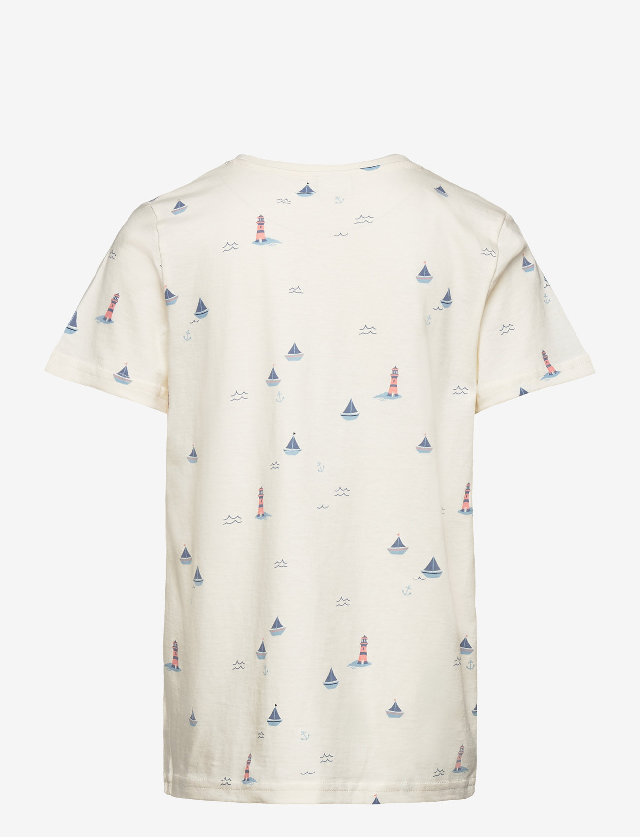 Lindex - Top SS mini boat - efterårstøj - white - 1