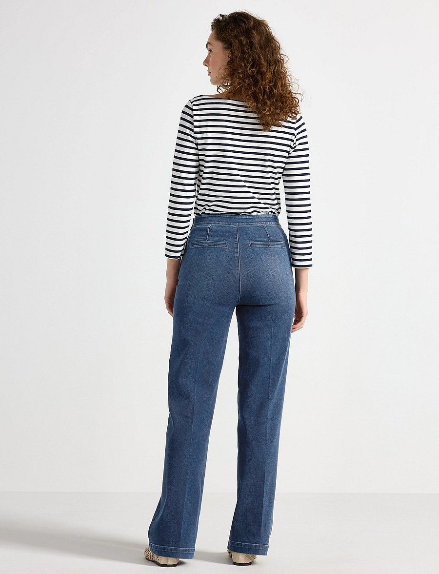 Lindex - Trousers Anais denim - gerade jeans - denim - 3