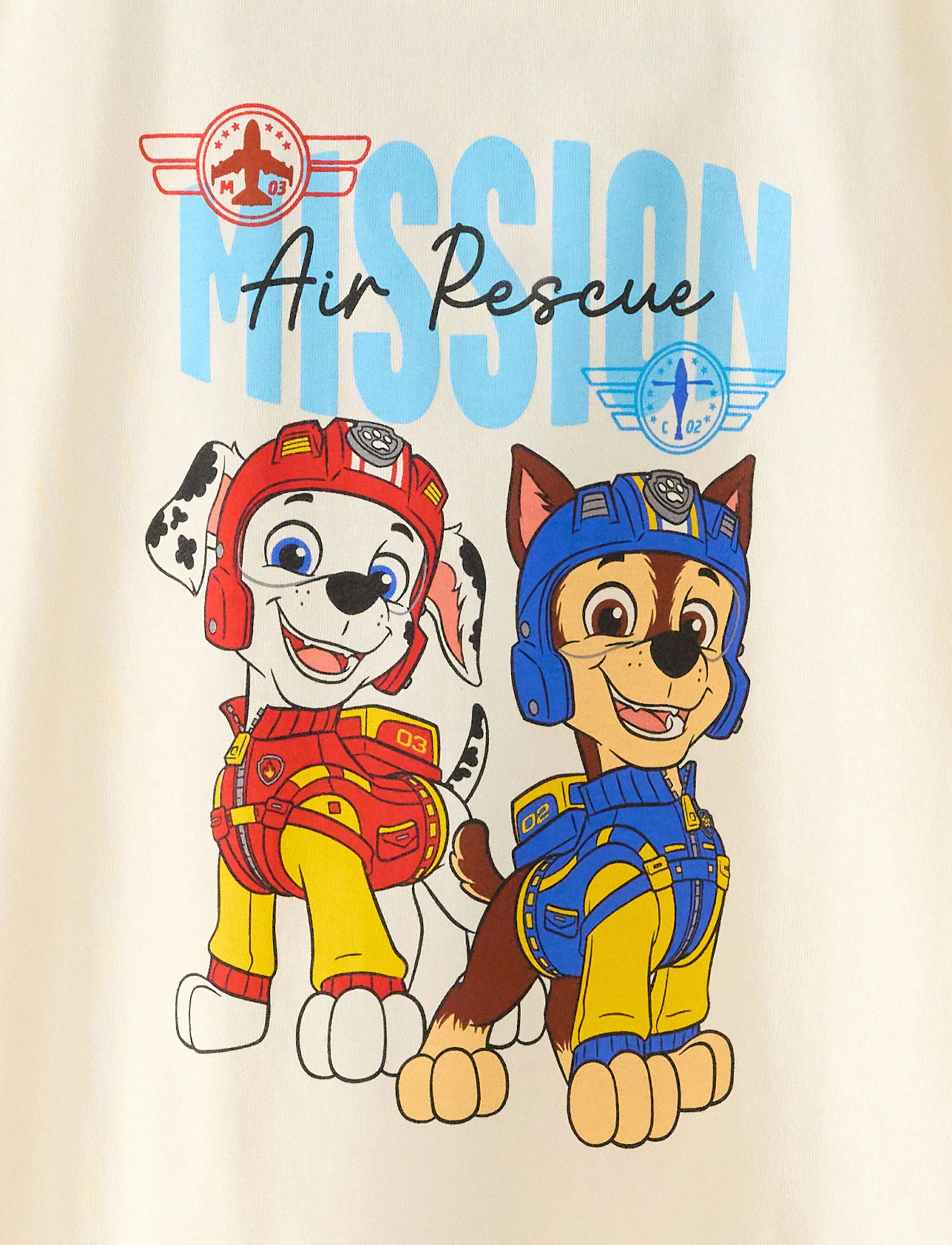 Lindex - Top SS Paw patrol - kortermede t-skjorter - white - 5