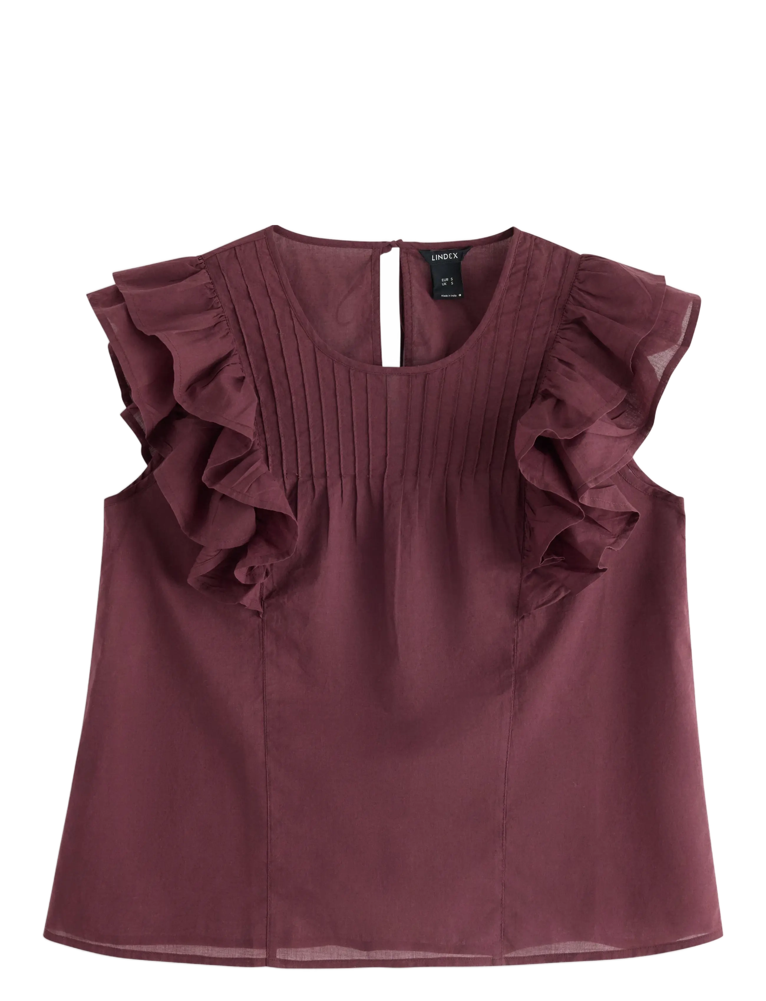 Lindex Blouse Carrie - Bluser - DARK RED / burgundy