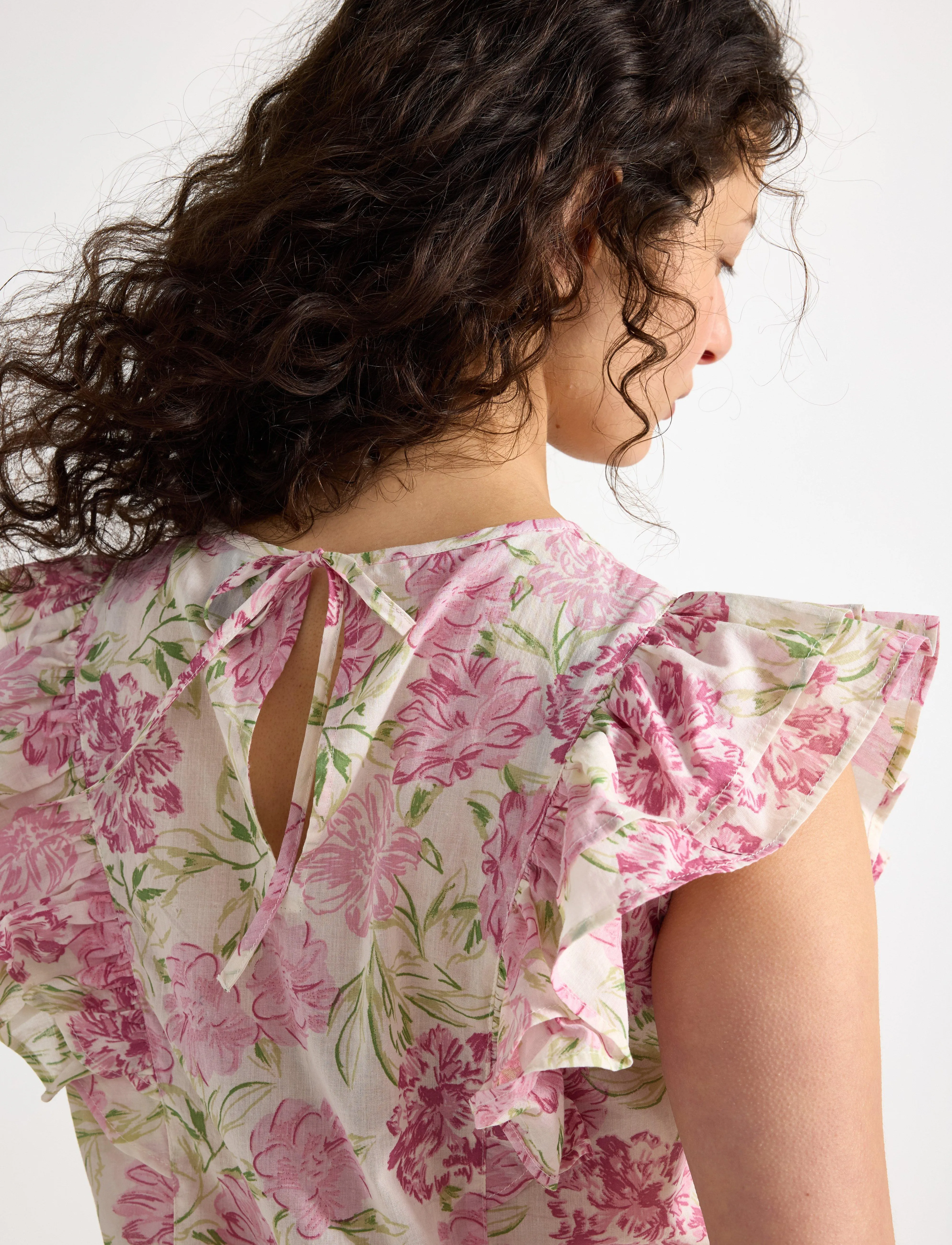 Lindex - Blouse Carrie - light beige - 4