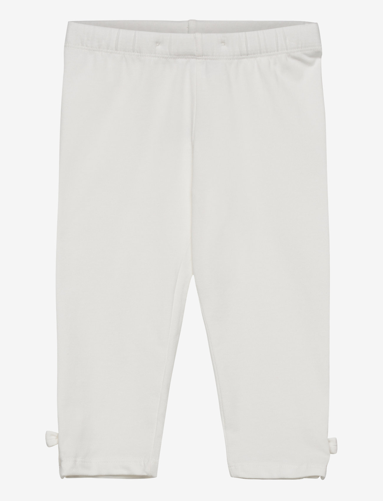 Lindex - Capri leggings with bow - leggings - light dusty white - 1