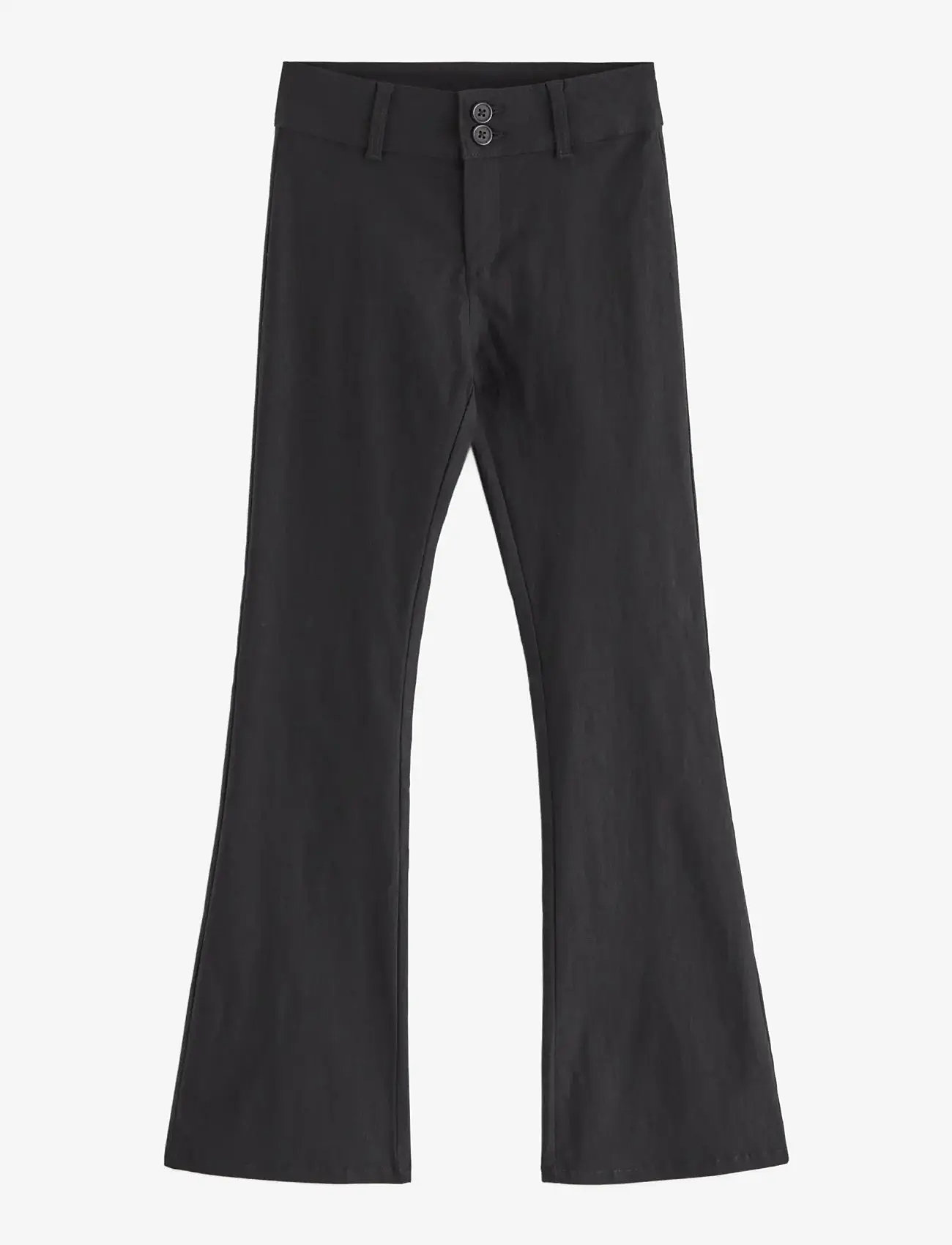 Lindex - Trouser Y2K - byxor - black - 1
