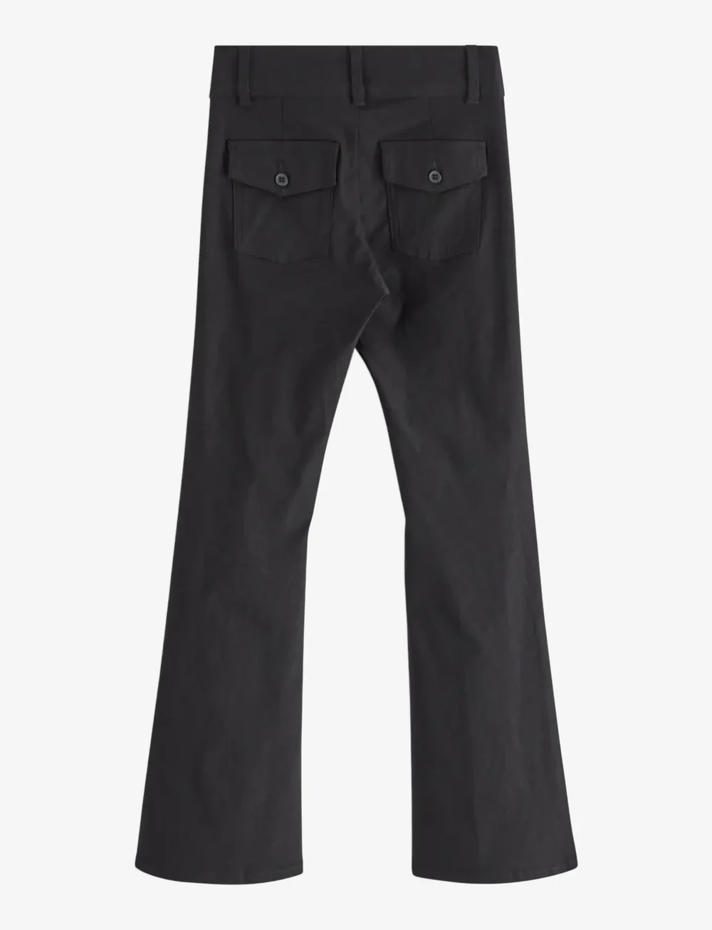 Lindex - Trouser Y2K - byxor - black - 2