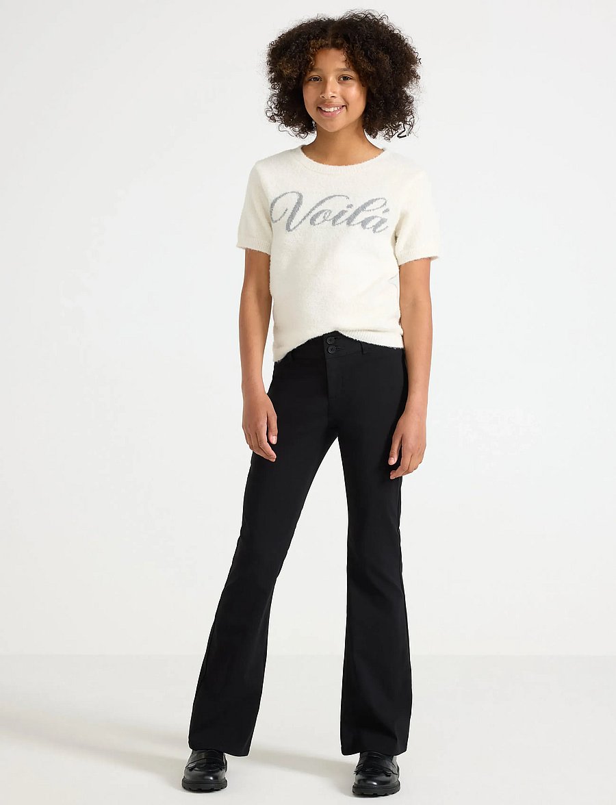 Lindex - Trouser Y2K - einkaufen nach alter von - black - 0