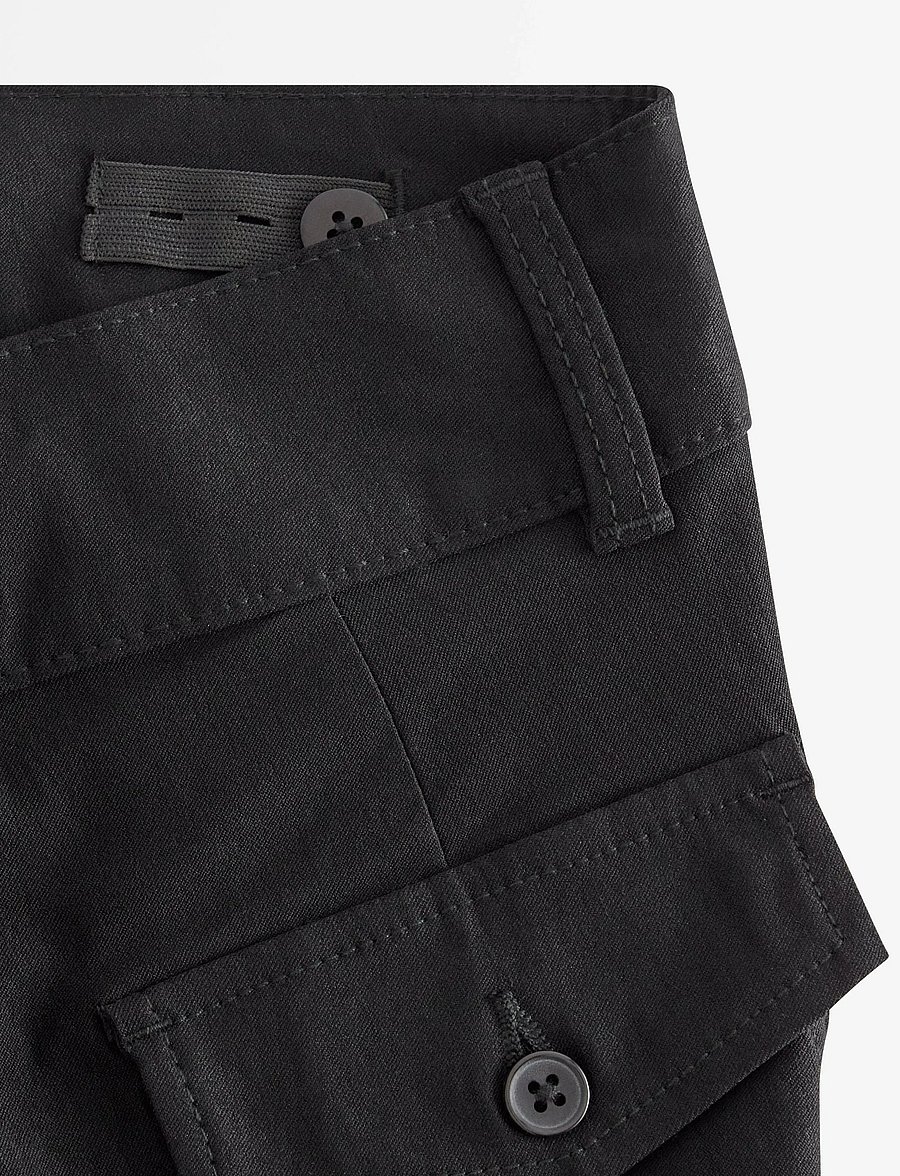 Lindex - Trouser Y2K - einkaufen nach alter von - black - 5