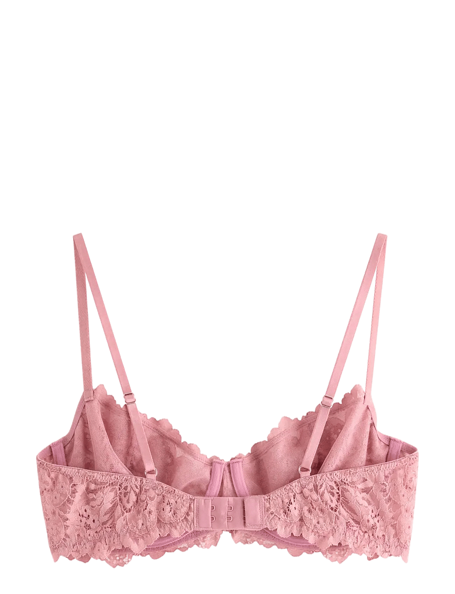 Lindex - ella m – Senna Unpadded bra - dark dusty pink - 2