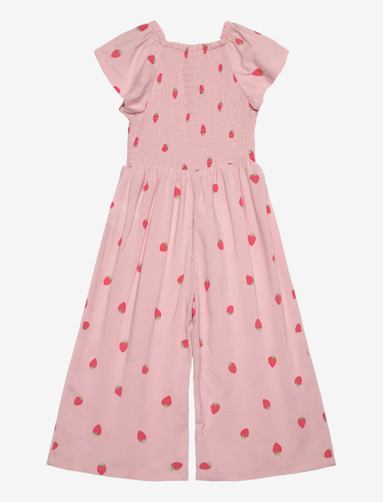 Lindex - Jumpsuit ss smock AOP - die niedrigsten preise - light dusty pink - 1