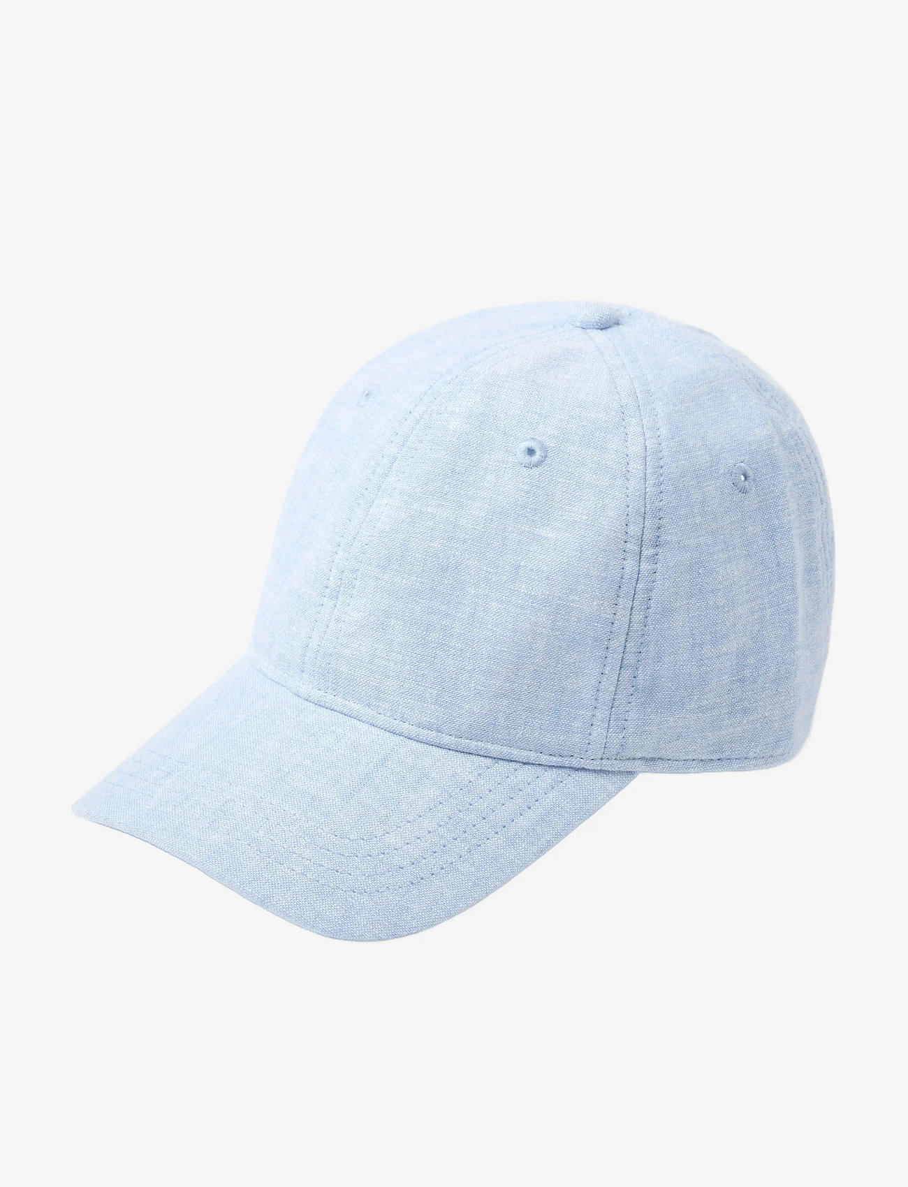 Lindex - Cap roundpeak linen - aksessuaarid - light blue - 0