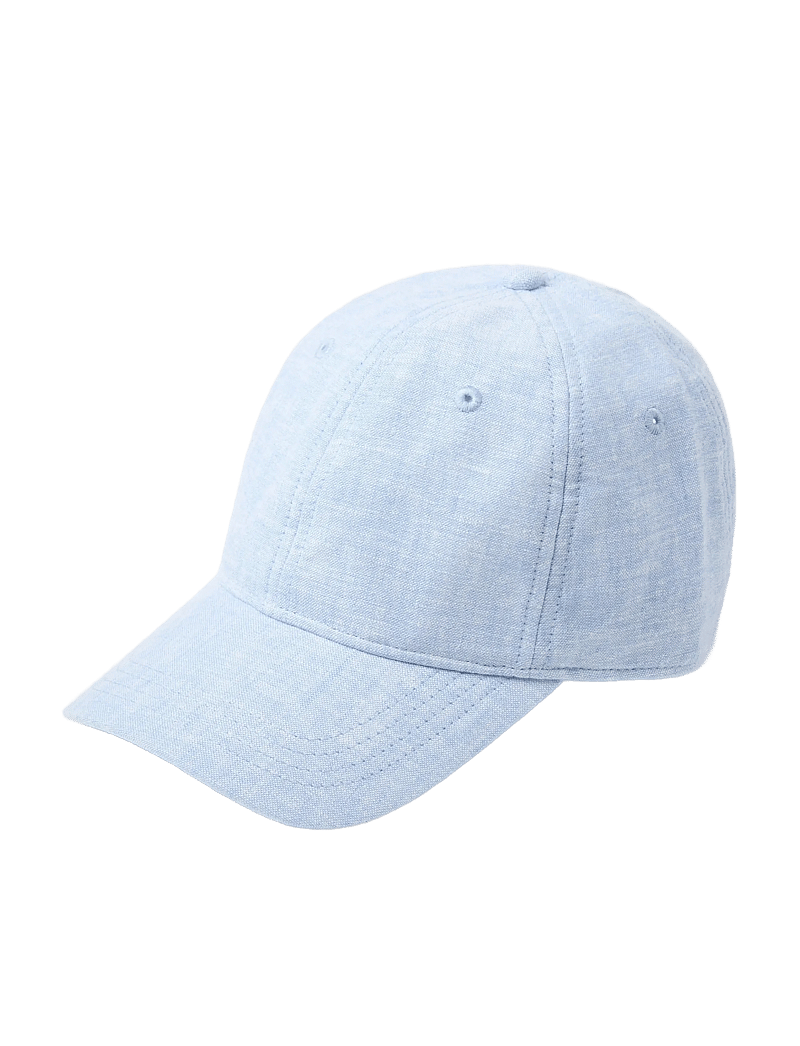 Lindex - Cap roundpeak linen - caps - light blue - 0