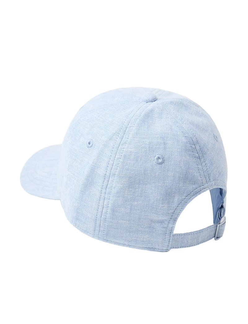Lindex - Cap roundpeak linen - caps - light blue - 1