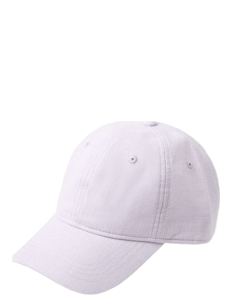 Lindex - Cap roundpeak linen - caps - light dusty lilac - 0