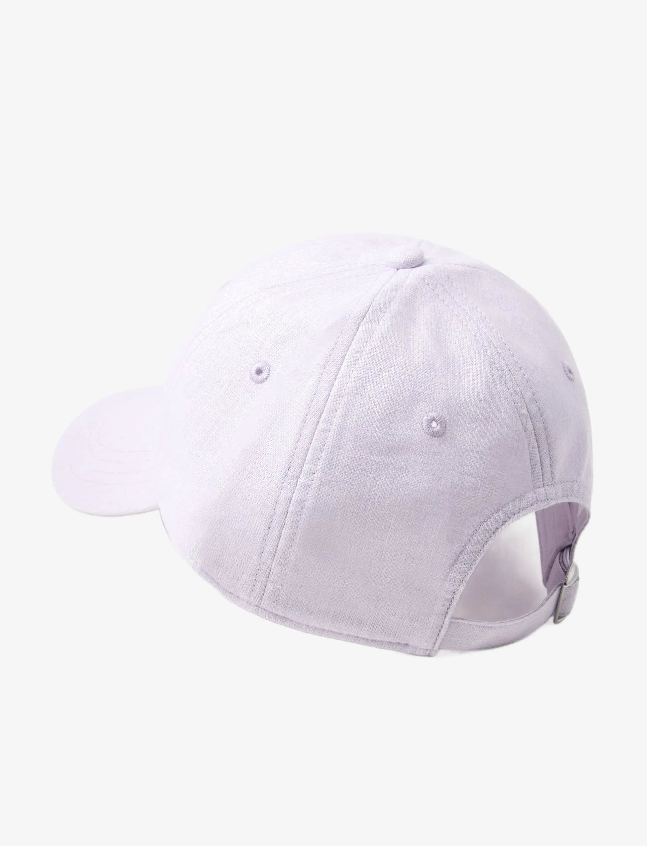 Lindex - Cap roundpeak linen - accessories - light dusty lilac - 1