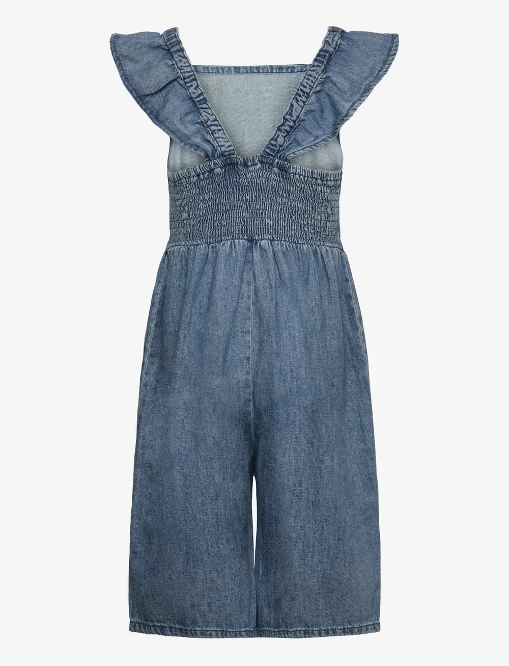 Lindex - Playsuit denim summer - pükskostüümid - denim blue - 2