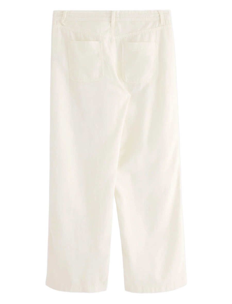 Lindex - Trousers Elle - chino bikses - off white - 2