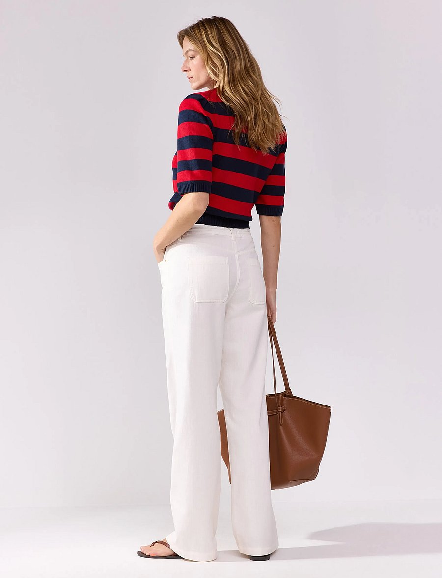 Lindex - Trousers Elle - chino bikses - off white - 3