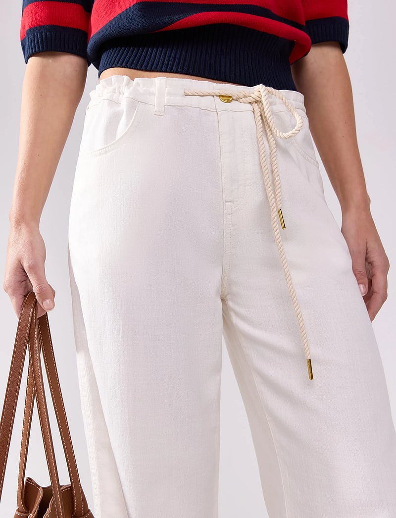 Lindex - Trousers Elle - chinos - off white - 4