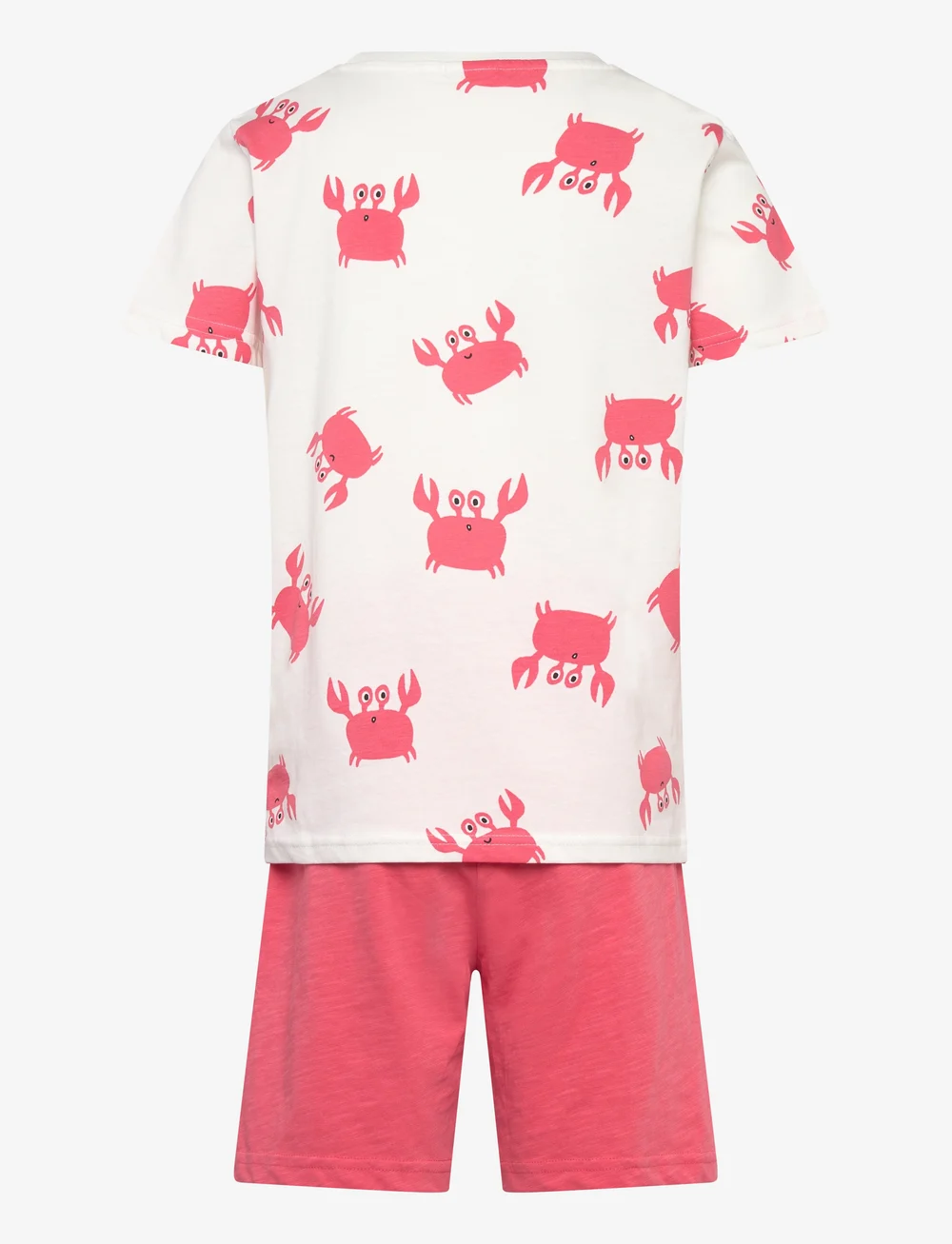 Lindex - Set top SS AOP shorts - lühikeste varrukatega t-särkide komplektid - light dusty white - 1